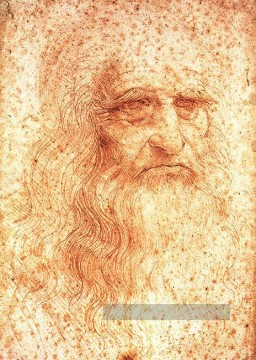 Léonard de Vinci œuvres - Autoportrait Léonard de Vinci